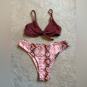 Wild Fable Rust Bikini Bottom